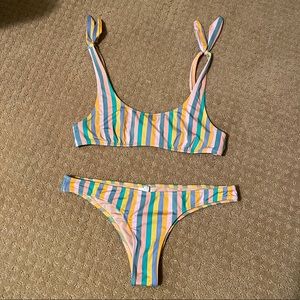 JCREW Playa bikini swimsuit - MED TOP/SM BOTTOM